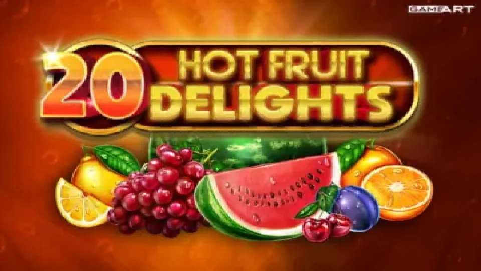 20 Hot Fruit Delights — Slots by GameArt