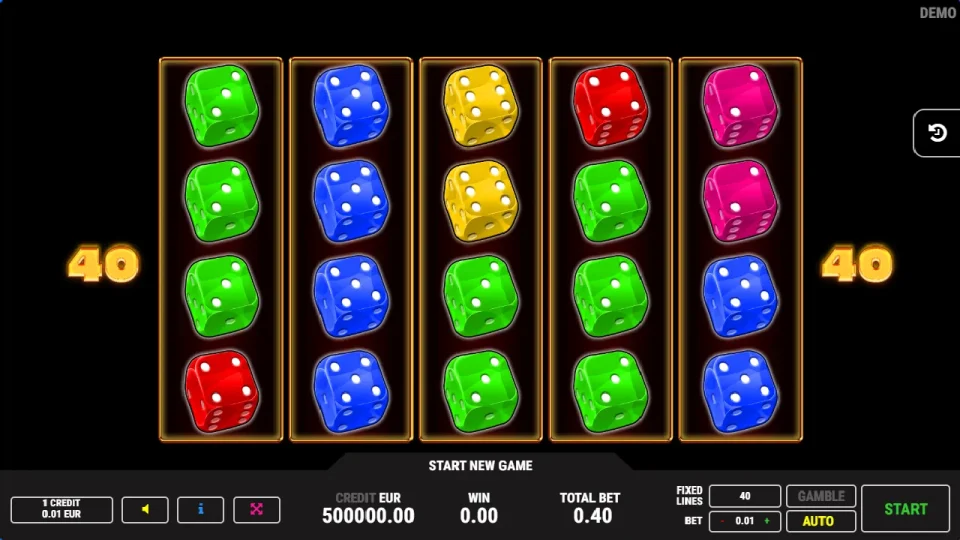 Wild Hot 40 Blow Dice — screenshot 1