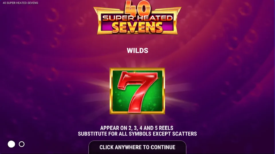 40 Super Heated Sevens — screenshot 1