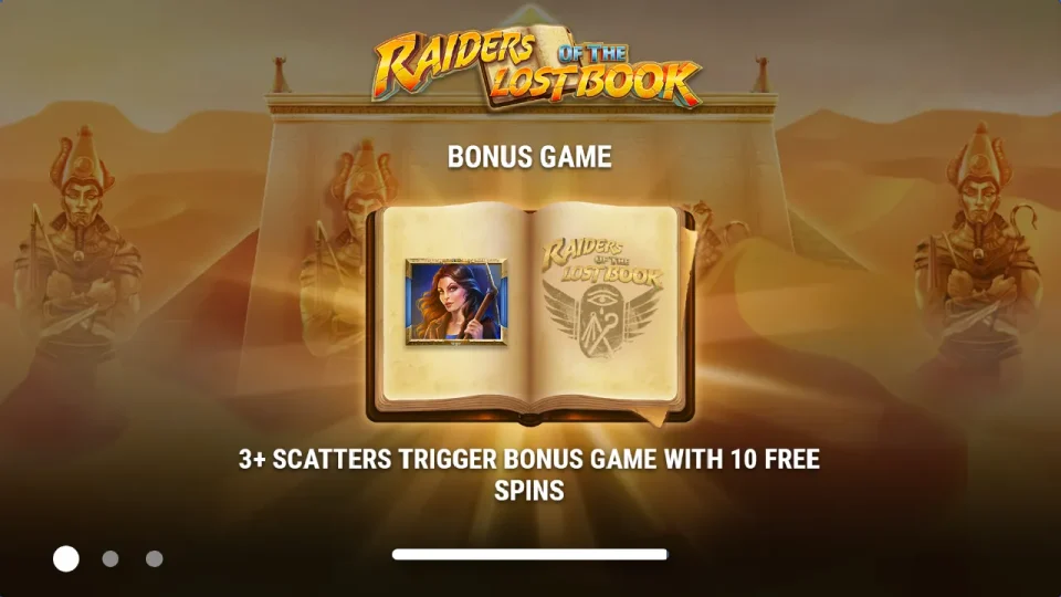 Raiders of the Lost Book — screenshot 1