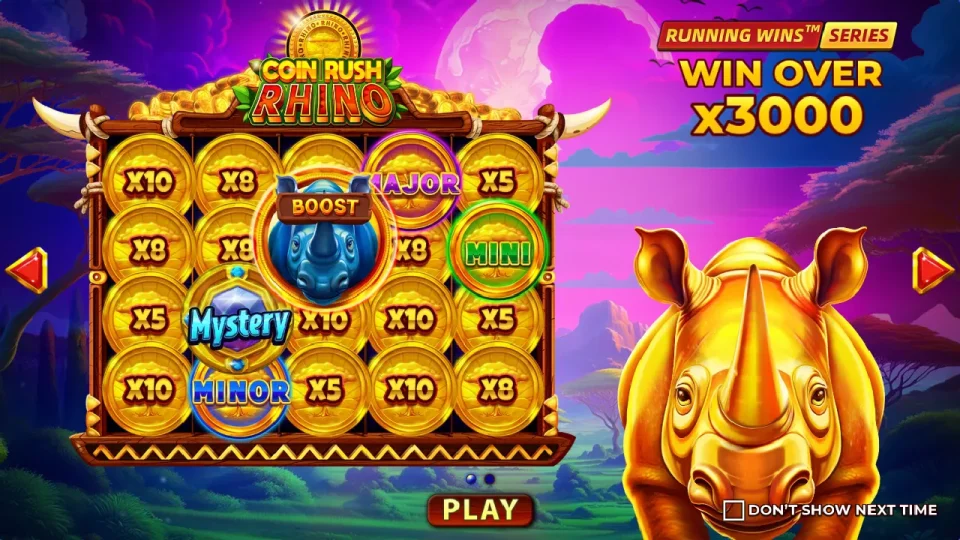 Coin Rush Rhino — screenshot 1