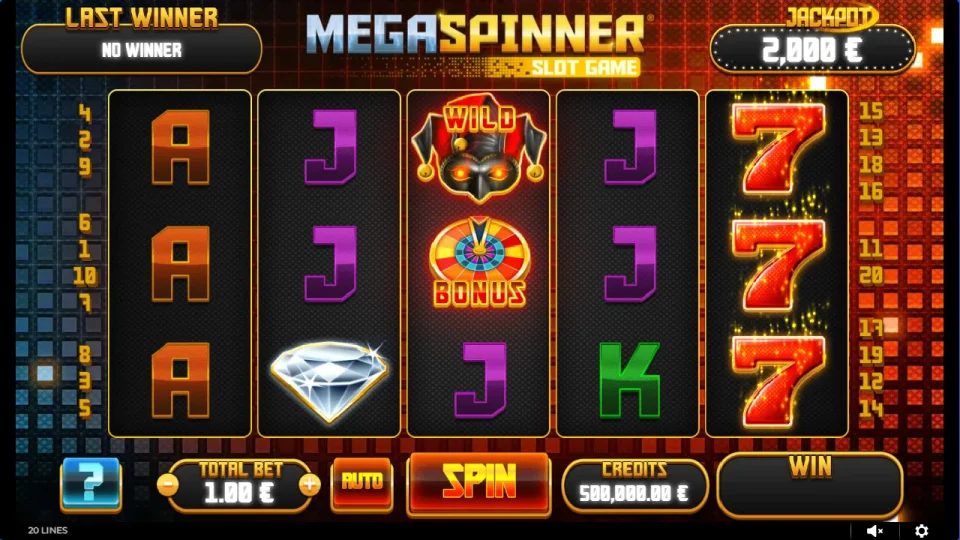 Mega Spinner Slot — screenshot 1