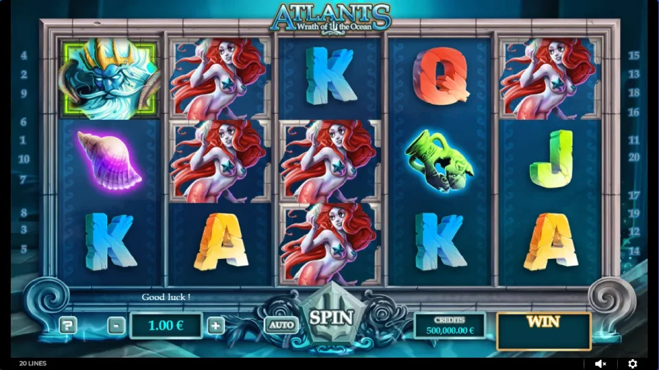 Atlantis Wrath of the Ocean — screenshot 1