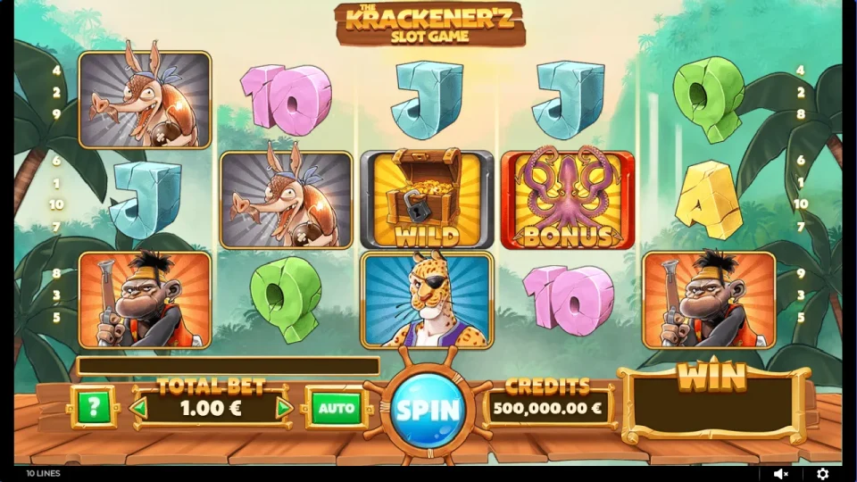 The Krackener’z Slot Game — screenshot 1