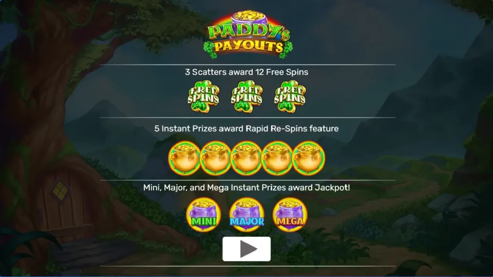 Paddy’s Payouts — screenshot 1