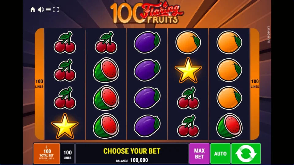 100 Flaring Fruits — screenshot 1