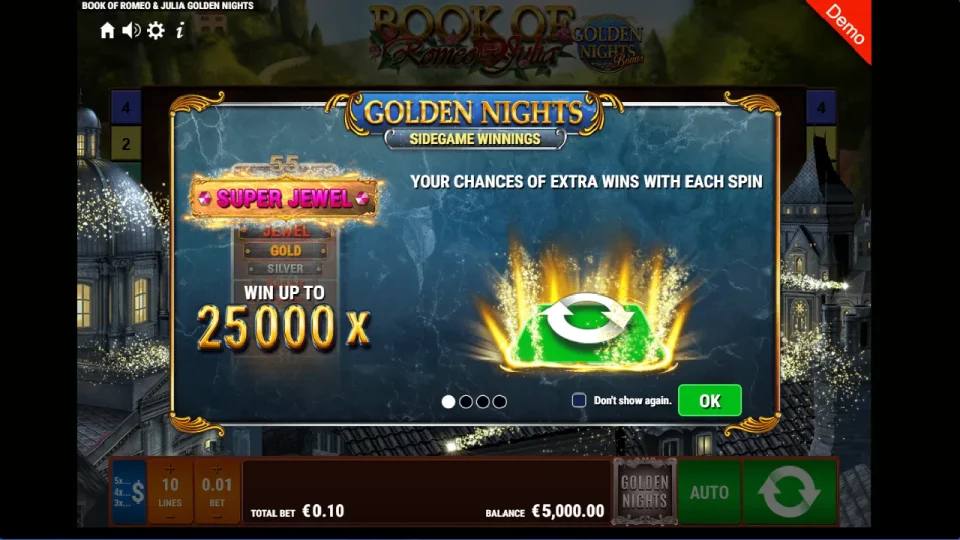Book of Romeo and Julia Golden Nights — screenshot 1
