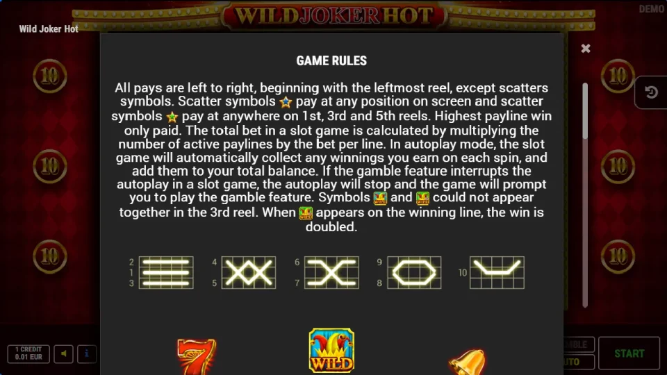 Wild Joker Hot — screenshot 1