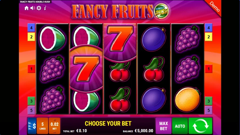 Fancy Fruits Double Rush — screenshot 1