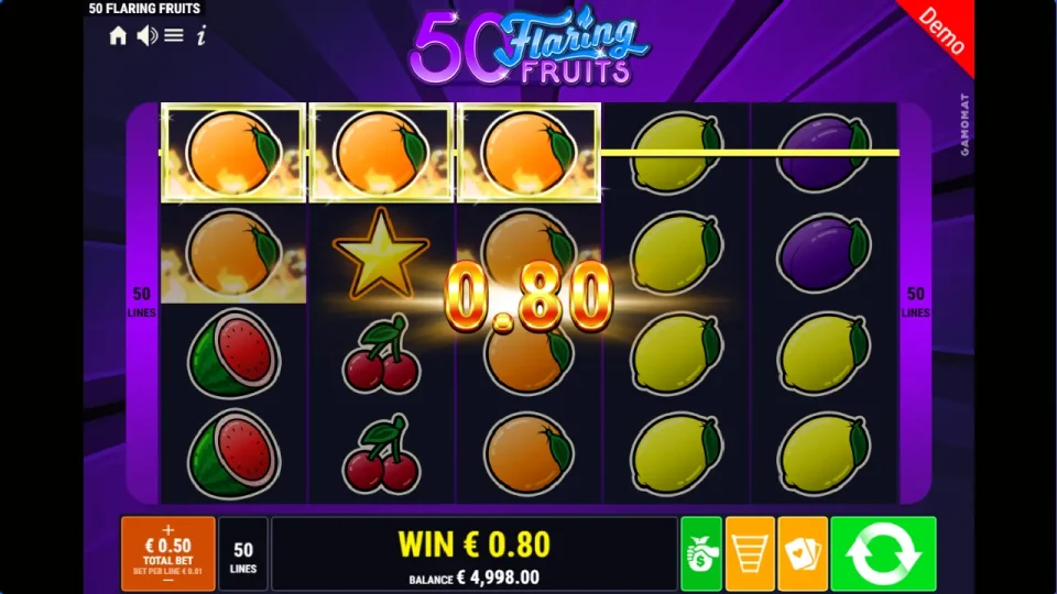 50 Flaring Fruits — screenshot 1