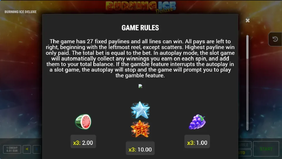 Burning Ice Deluxe — screenshot 1