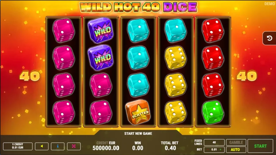 Wild Hot 40 Dice — screenshot 1