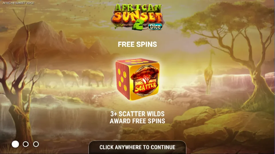 African Sunset 2 Dice — screenshot 1