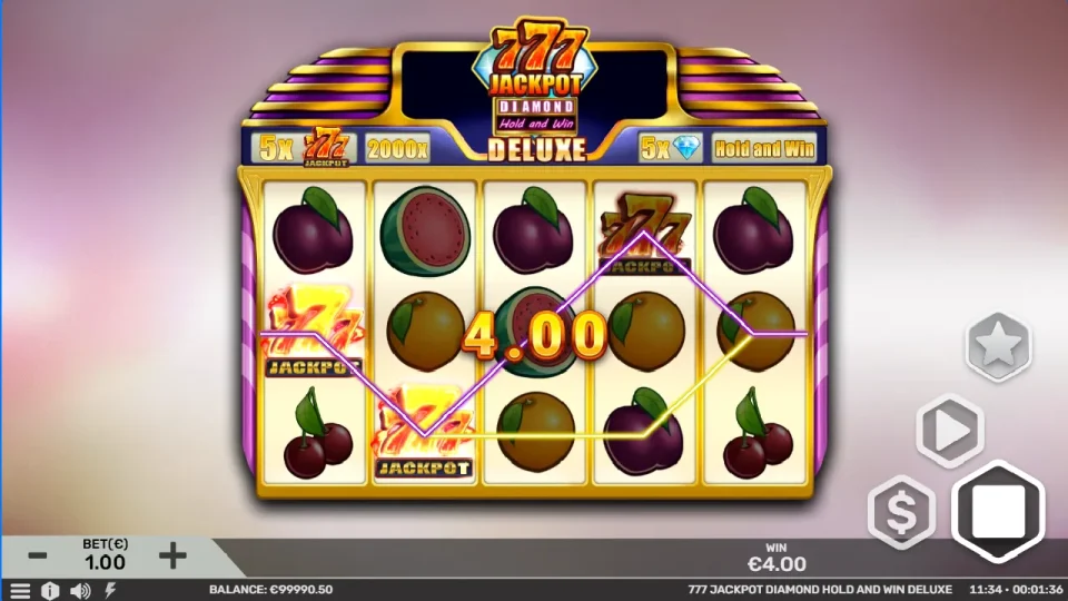 777 Jackpot Diamond Hold and Win Deluxe — screenshot 7