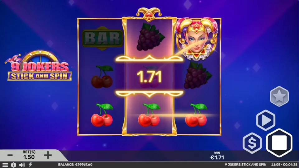 9 Jokers Stick and Spin — screenshot 6