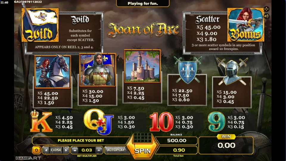 Joan of Arc — screenshot 1