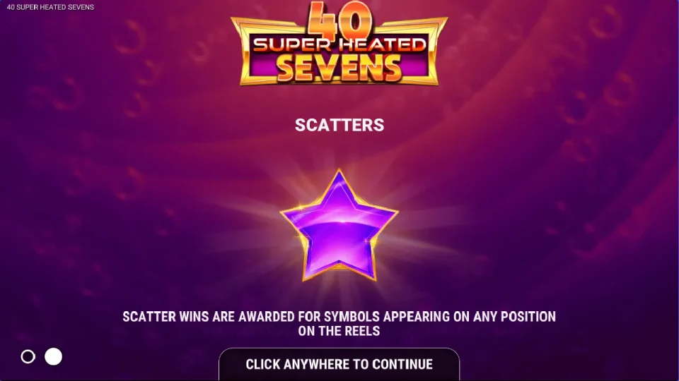 40 Super Heated Sevens — screenshot 2
