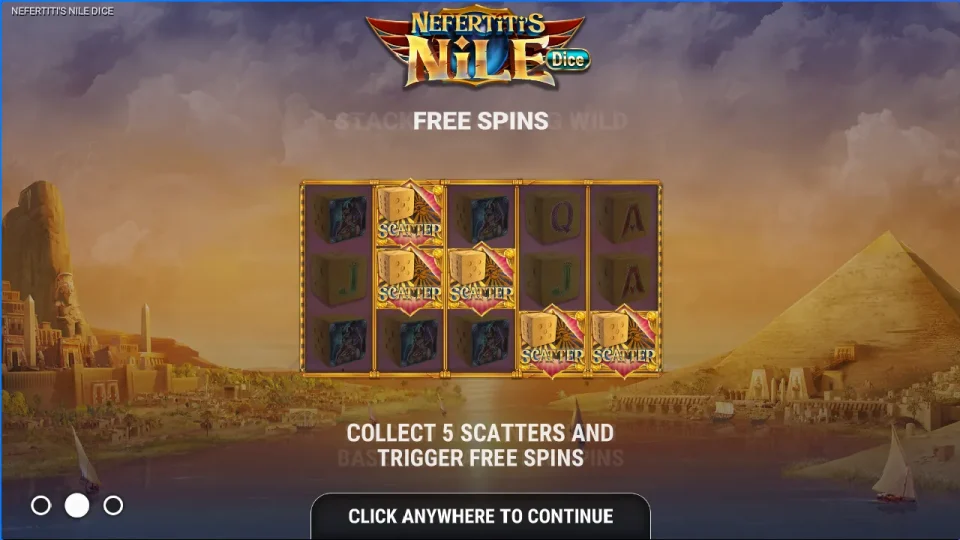 Nefertiti’s Nile Dice — screenshot 2
