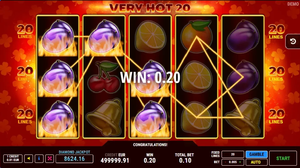 Very Hot 20 — screenshot 1