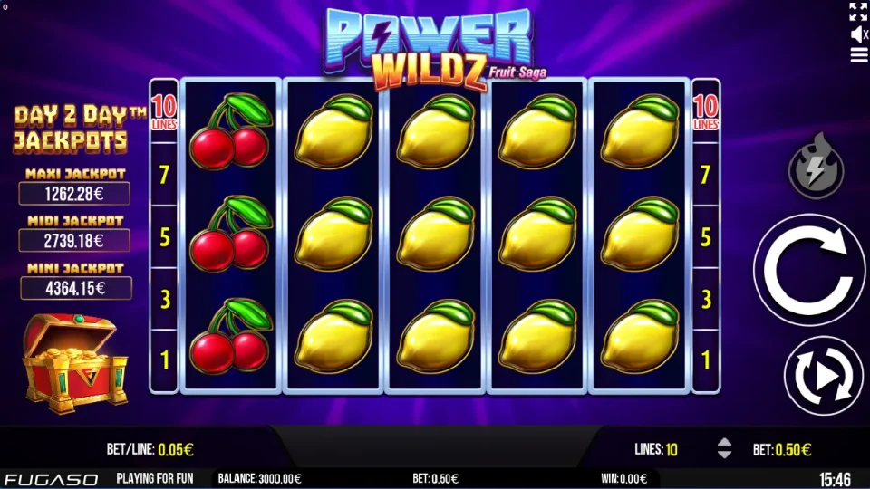Power Wildz: Fruit Saga — screenshot 2
