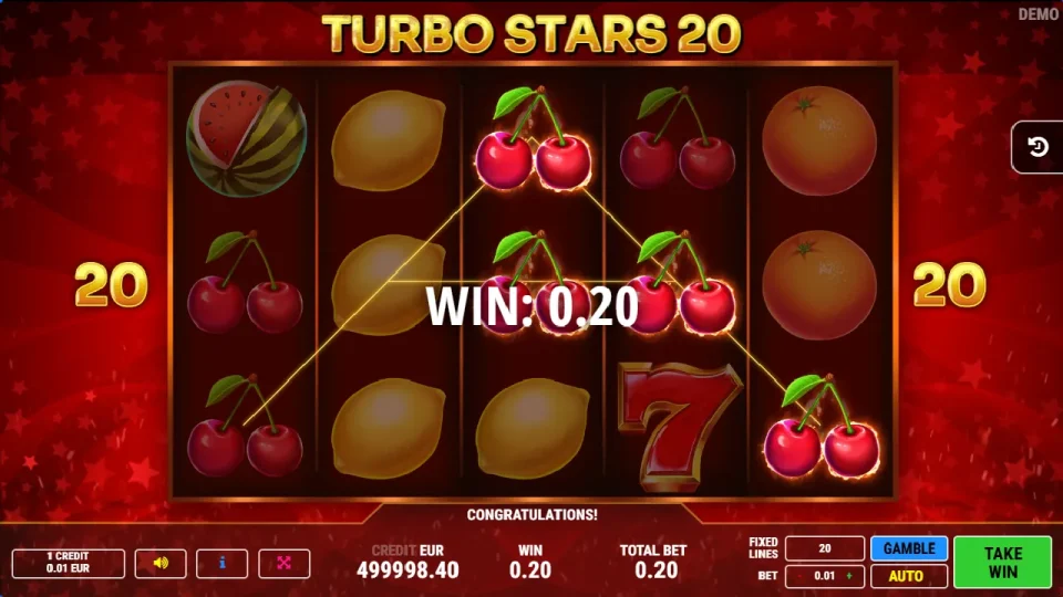 Turbo Stars 20 — screenshot 2