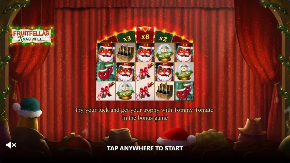 Fruitfellas Xmas Wheel — screenshot 2