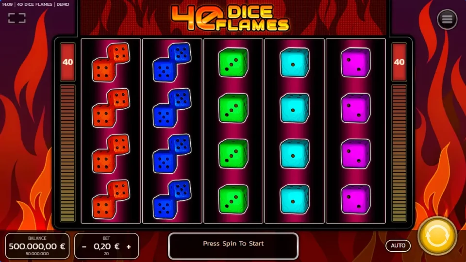 40 Dice Flames — screenshot 1