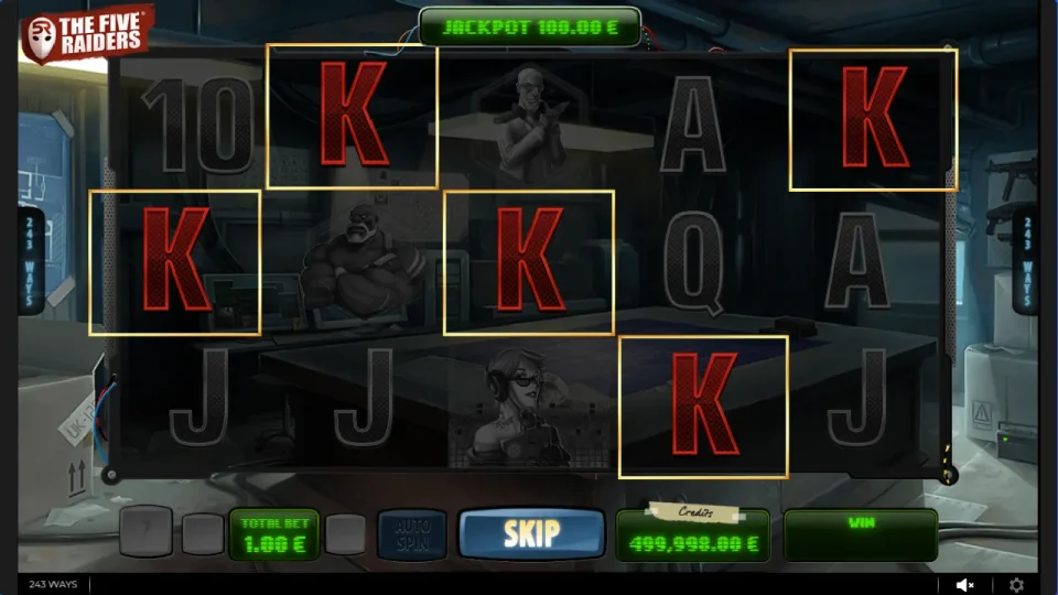 The Five Raiders — screenshot 2