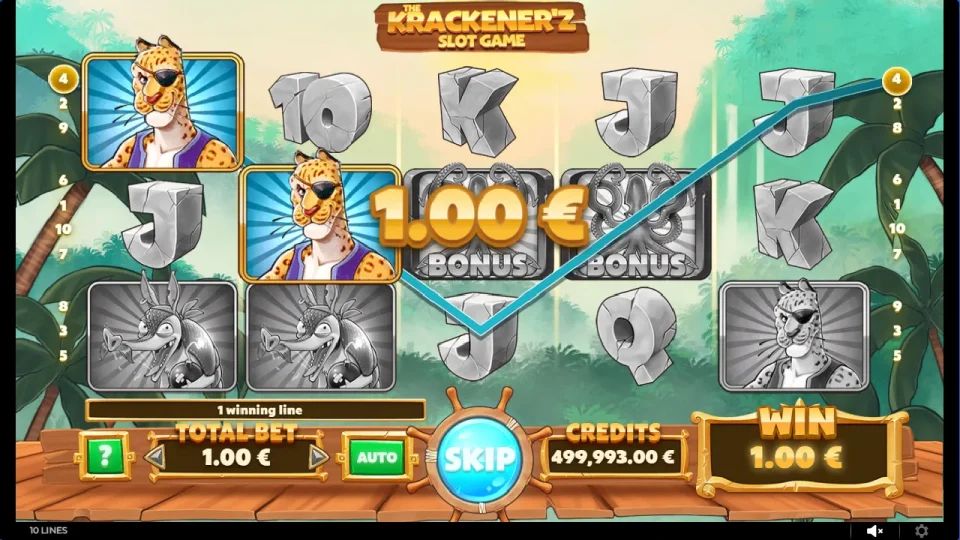 The Krackener’z Slot Game — screenshot 2