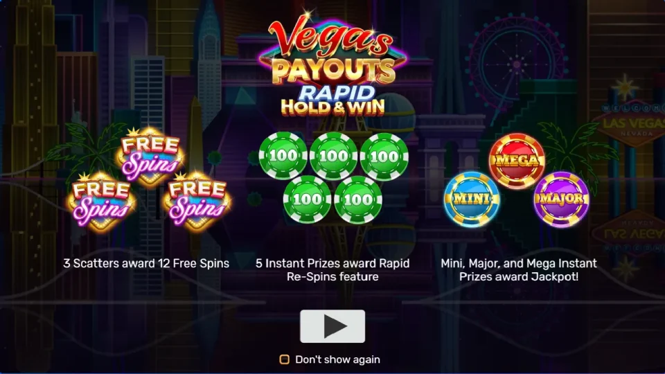 Vegas Payouts Rapid Hold and Win — screenshot 1