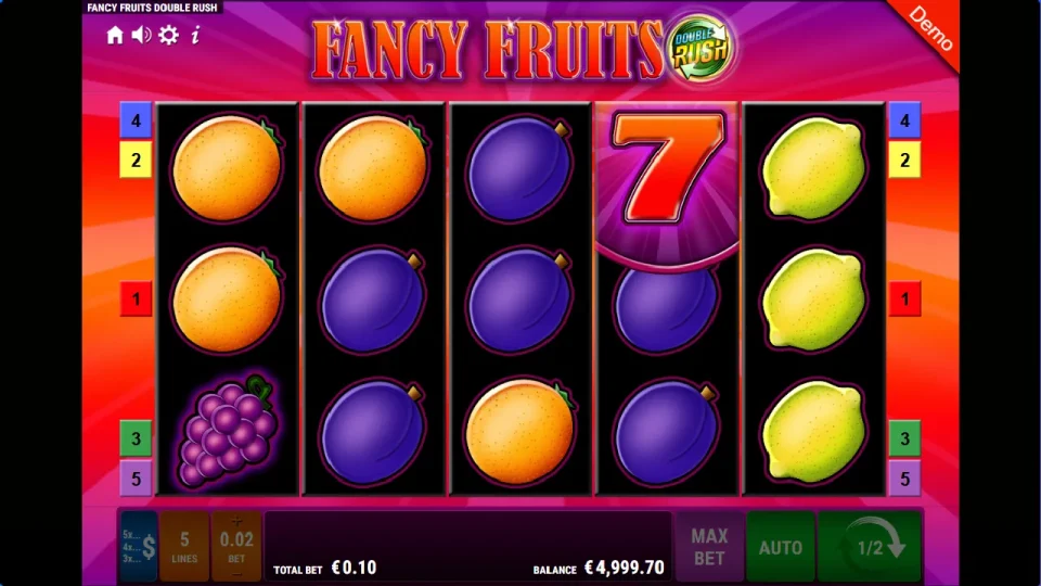 Fancy Fruits Double Rush — screenshot 2