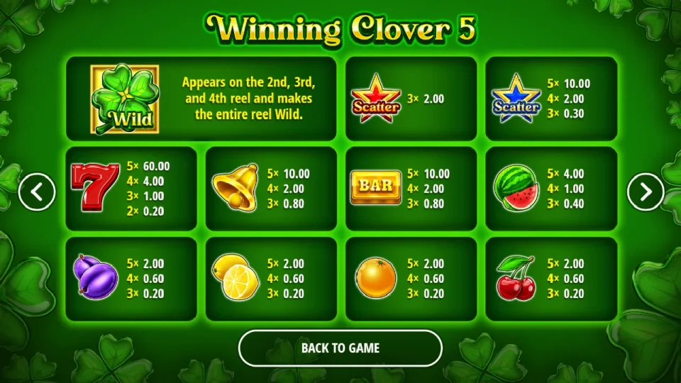 Winning Clover 5 — screenshot 2