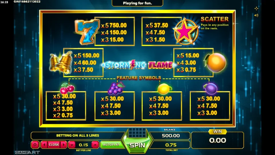 Storming Flame — screenshot 2