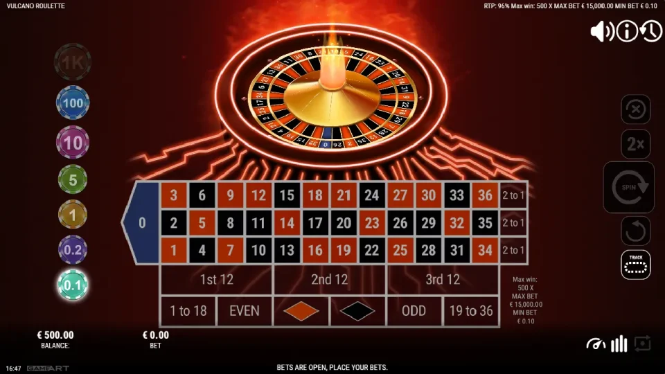 Vulcano Roulette — screenshot 2