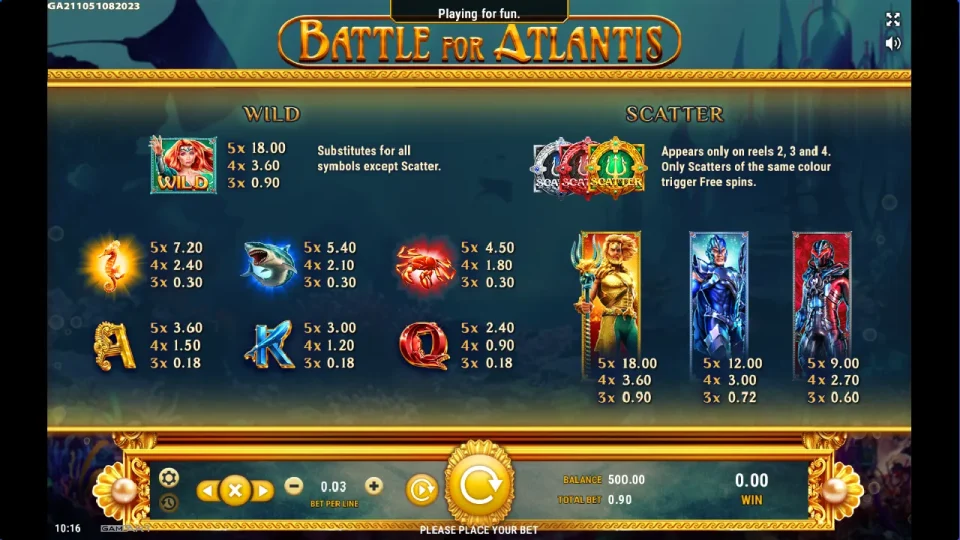 Battle for Atlantis — screenshot 2