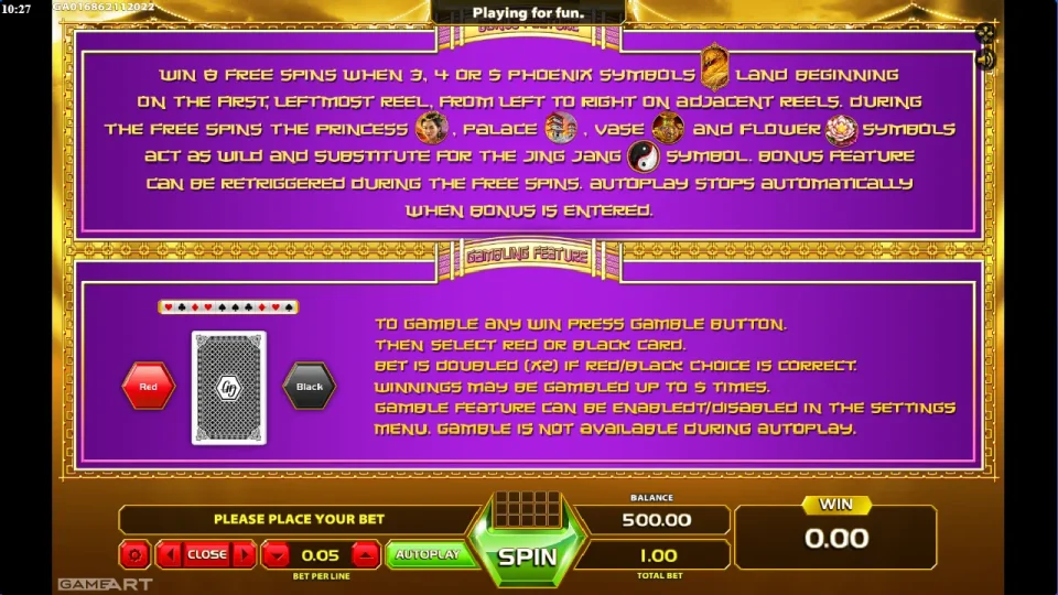 Phoenix Princess — screenshot 2