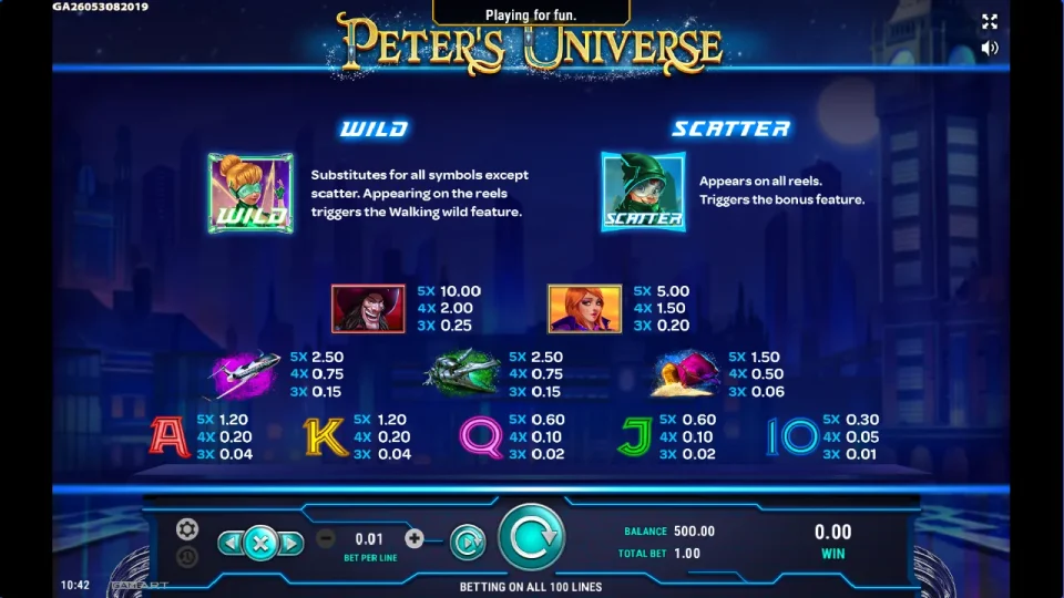 Peter’s Universe — screenshot 2