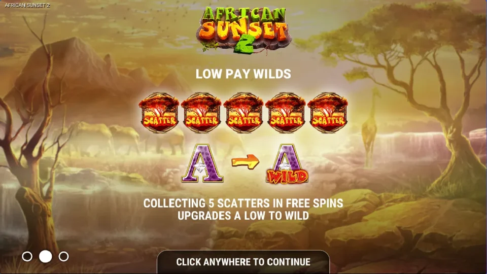 African Sunset 2 — screenshot 2