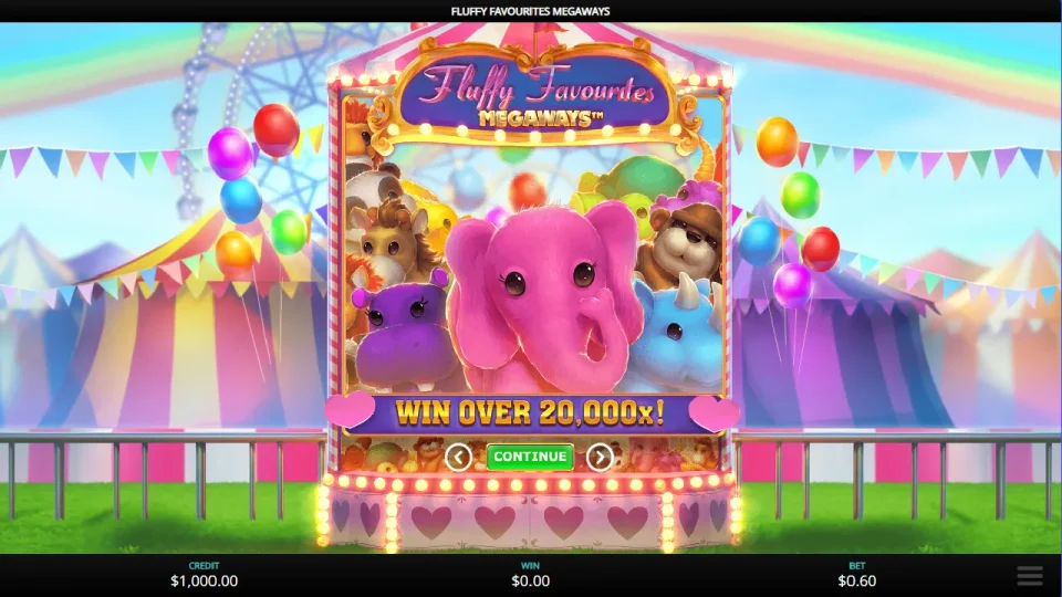 Fluffy Favourites Megaways — screenshot 1