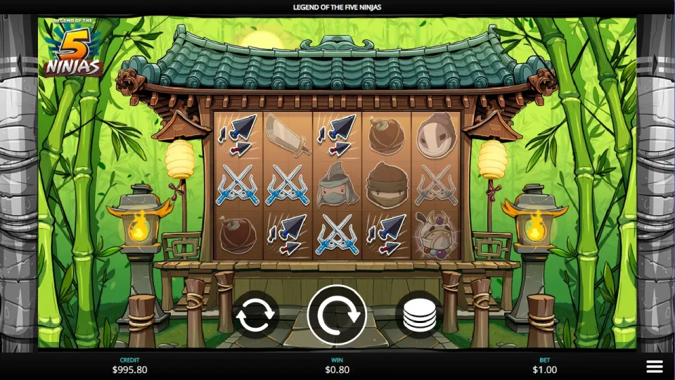 Legend of the 5 Ninjas — screenshot 2
