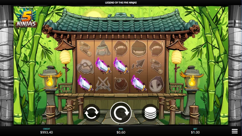 Legend of the 5 Ninjas — screenshot 3