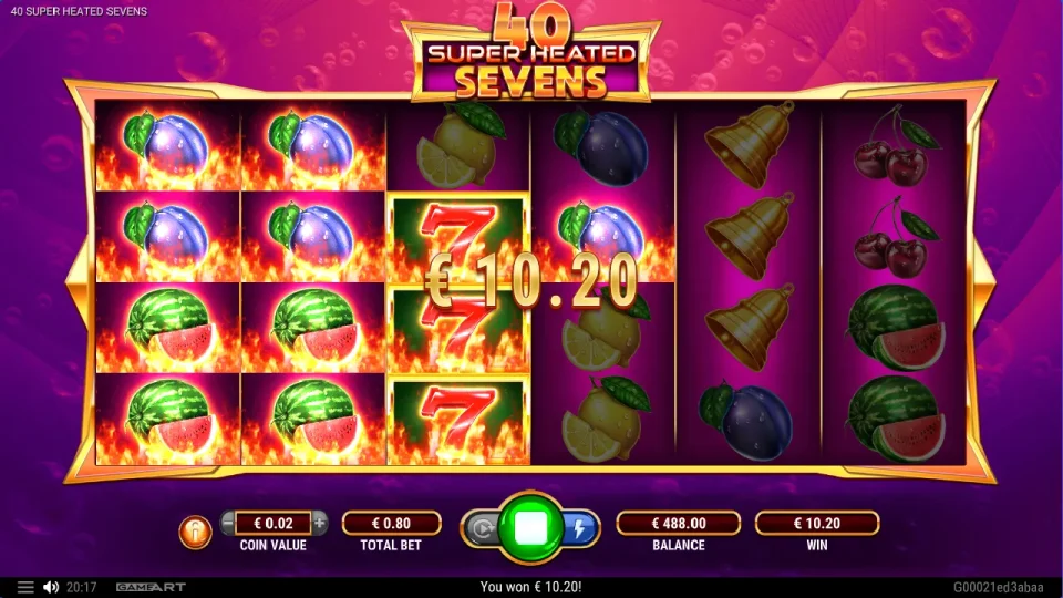 40 Super Heated Sevens — screenshot 3