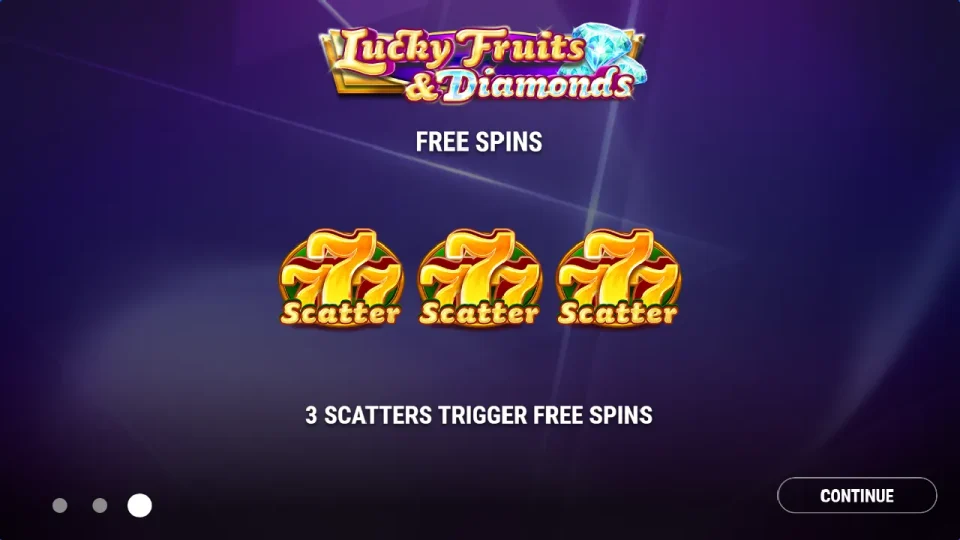 Lucky Fruits and Diamonds — screenshot 3