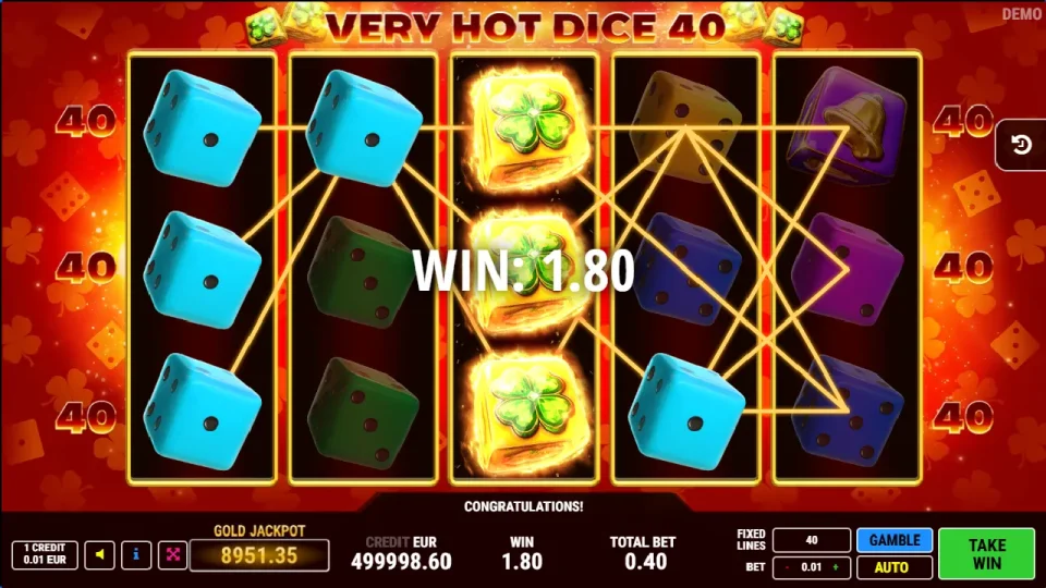 Very Hot Dice 40 — screenshot 3