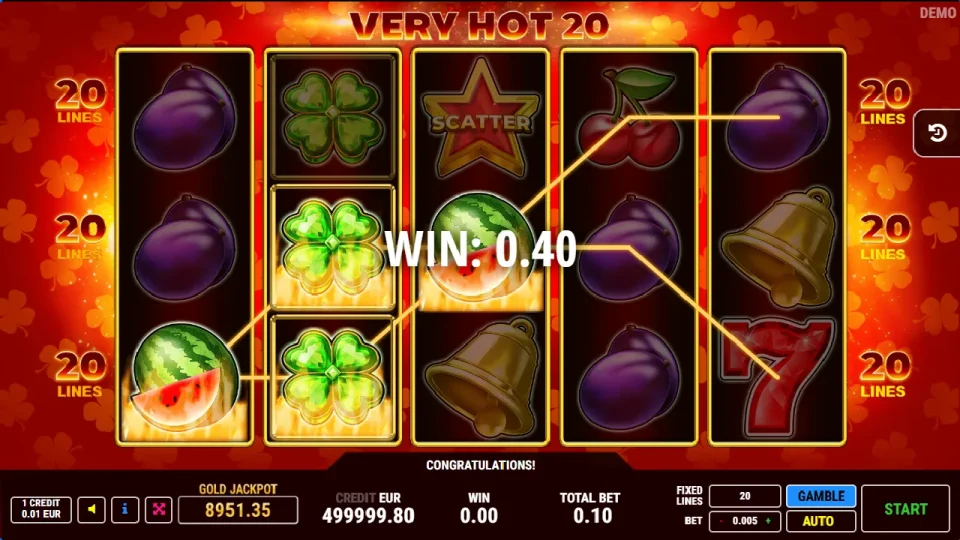 Very Hot 20 — screenshot 2