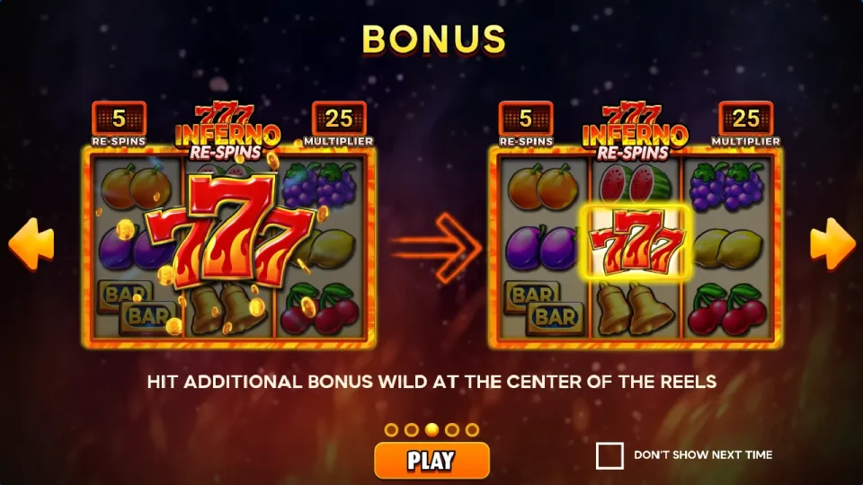 Inferno 777 Re-spins — screenshot 3