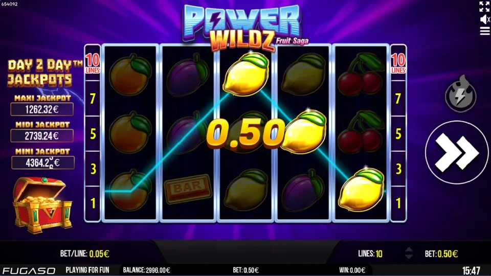 Power Wildz: Fruit Saga — screenshot 3