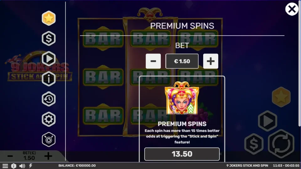 9 Jokers Stick and Spin — screenshot 2