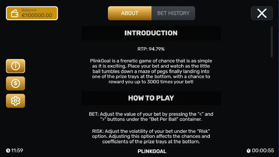 Plinkgoal — screenshot 2