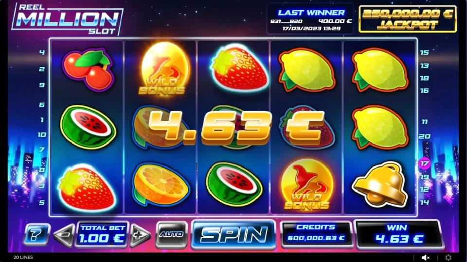 Reel Million Slot — screenshot 3